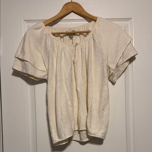 Madewell Cream Women's Top